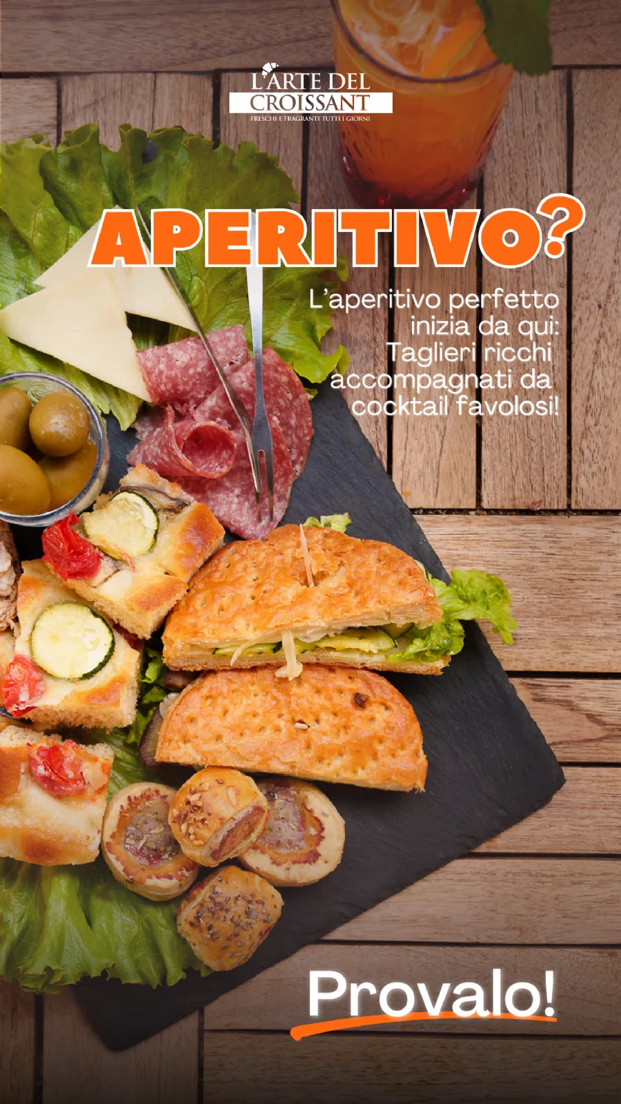 Listino online : MENU L'ARTE DEL CROISSANT ESPRESSO - BAR BISTROT